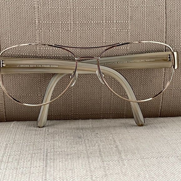 kirkland Signature Women Eyeglasses SPARTANBURG KS 1008 Brown Glasses 60[]15 135 - Picture 6 of 12
